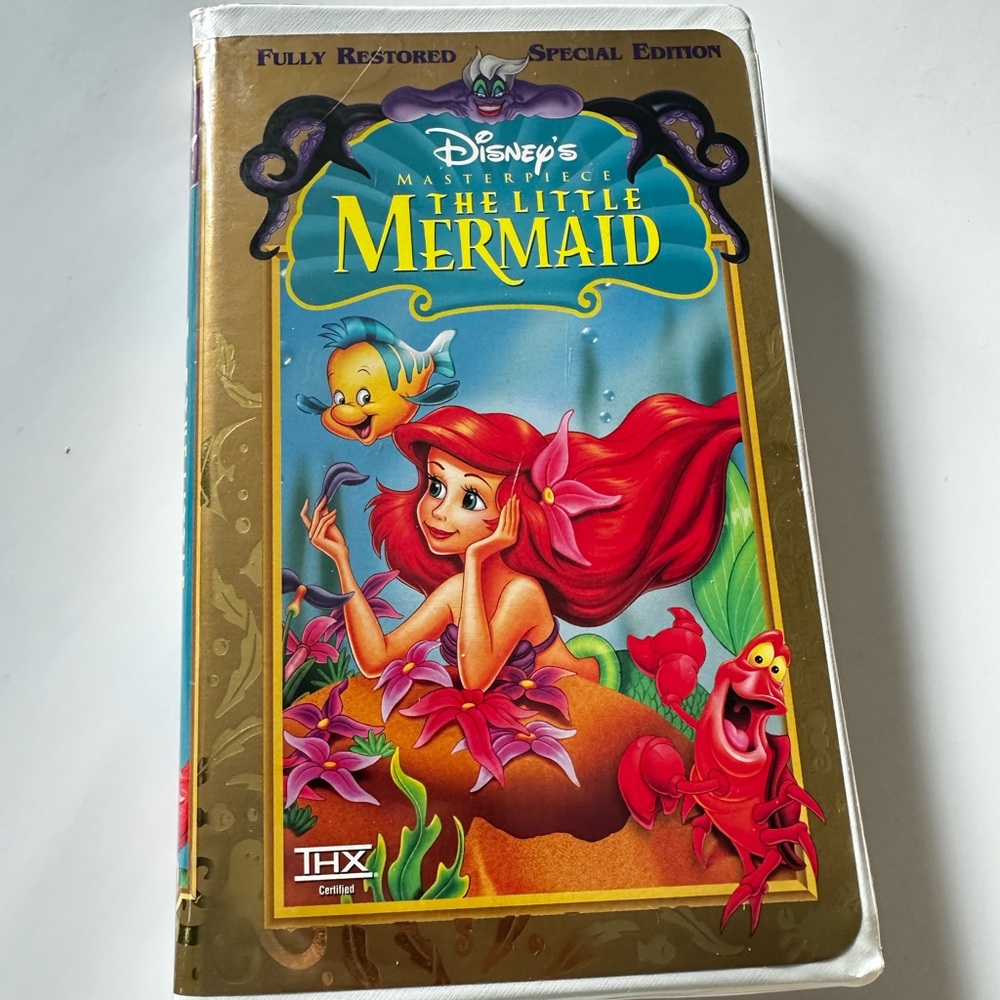 The Little Mermaid VHS 1998 Special Edition Disney Masterpiece Collection